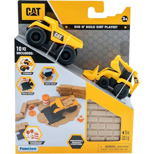 Picture of CAT DIG N BUILD DIRT PLAYSET
